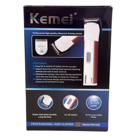 Professional Cordless USB Rechargeable Hair Clipper - Picture 1 of 5